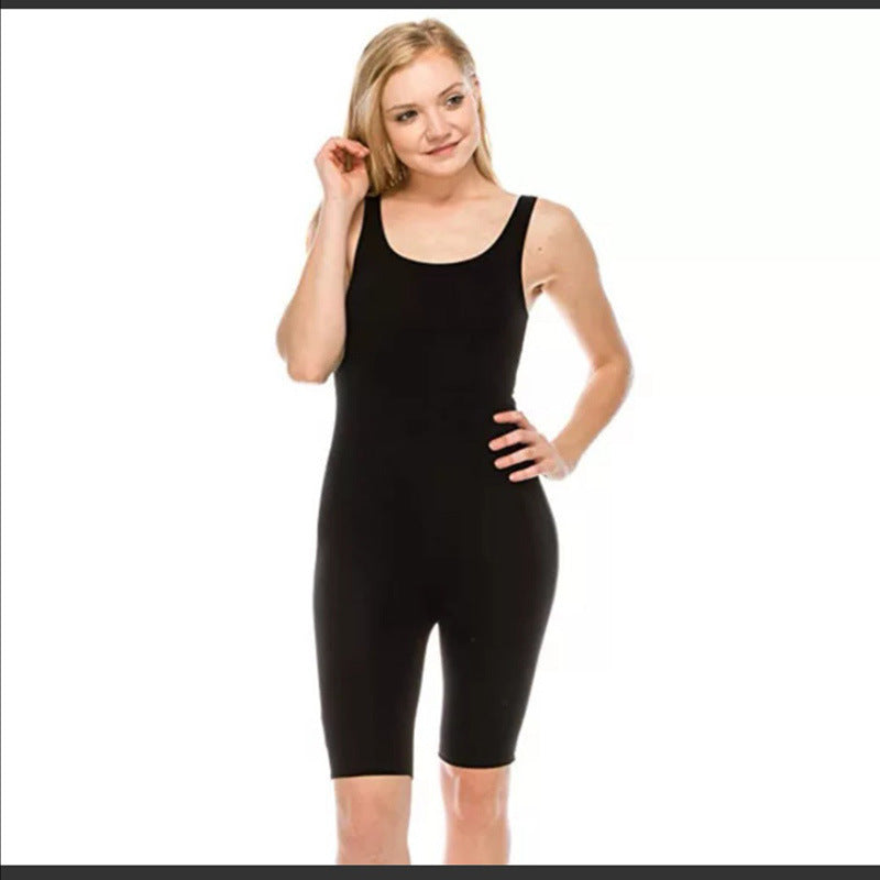 Combinaison De Yoga Sans Manches Pour Femmes - parisienne chic