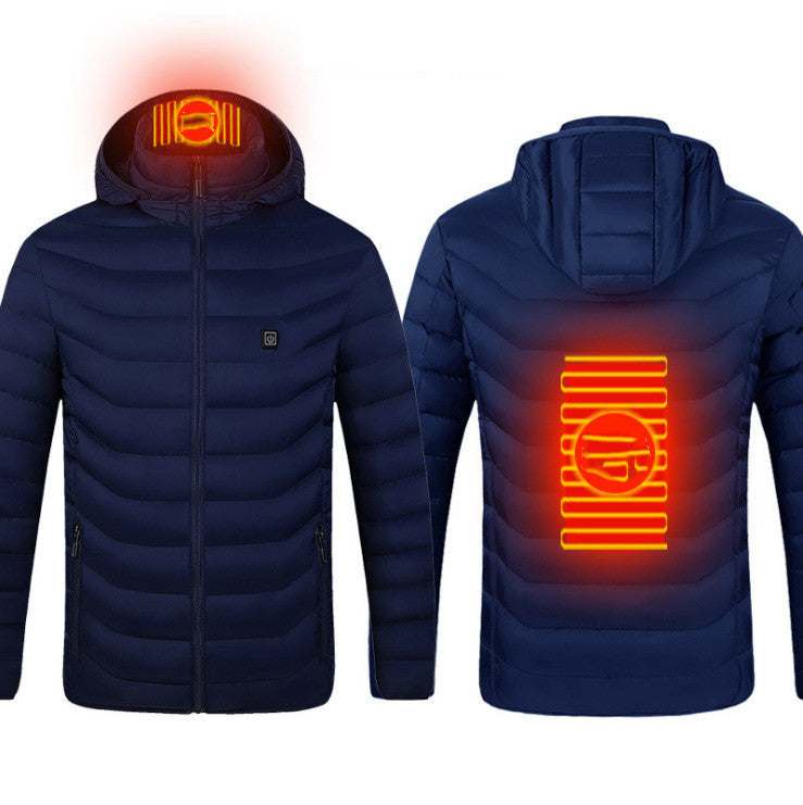 Veste d'hiver chauffante électrique USB pour femmes et hommes – confort et chaleur parfaits ! - parisienne chic